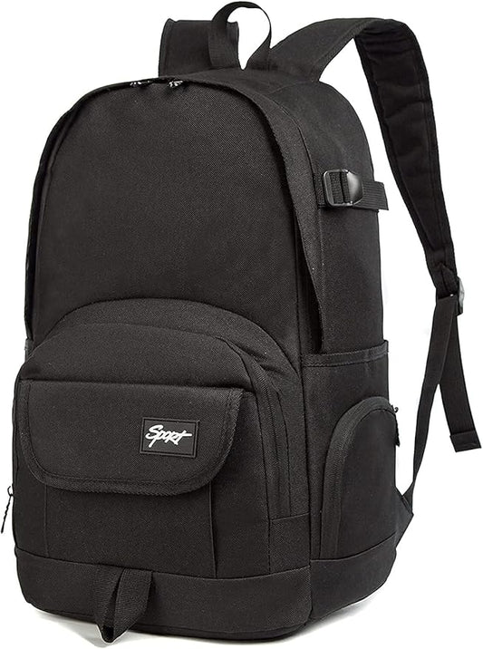 rickyh style School Backpack Travel Bag for Men & Women Lightweight College Back Pack with Laptop Compartmen