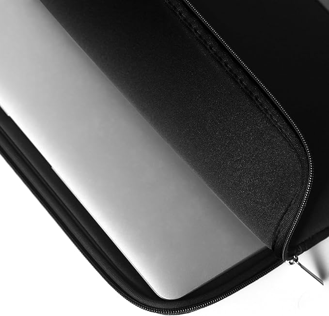 CCPK Laptop Sleeve Case 13.3 inch for MacBook Air 13 inch Mac Book Pro 14 inch M5 2025 A3434 M4 M3 M2 M1 Computer Laptop Protective Sleeve Carrying Case Cover Bag Skin 13-14 inch Accessories, Black