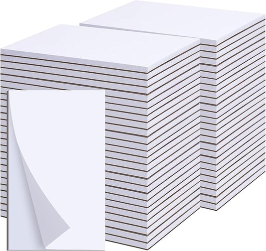 Note Pads 3x5, 36 Pack Small NotePads, Server NotePads, Scratch Pads 3x5, Memo Pads White Paper, 50 Sheets per Blank Note Pads 3 x 5, Mini Writing Pads Pocket Notepads for Office School Home Supplies