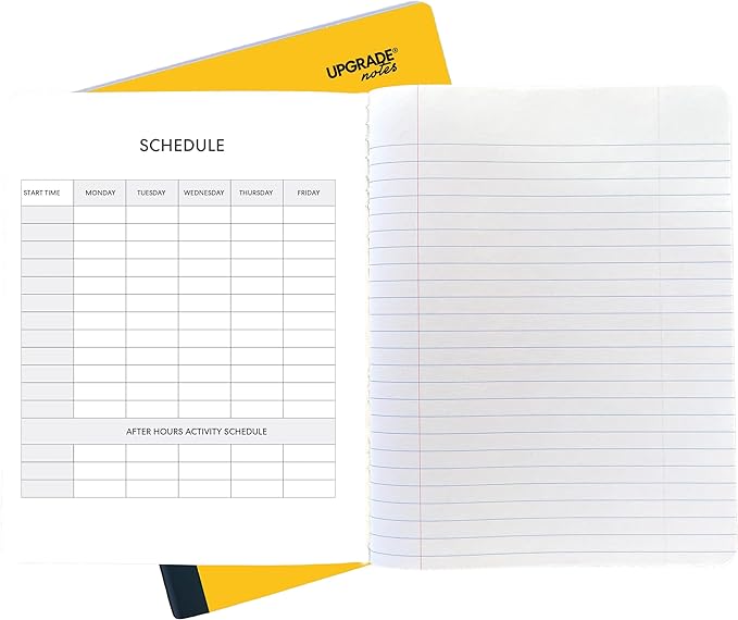 Composition Notebook, Wide-Ruled Paper, Resist Ink Bleed-through,100 Sheets Notebook Size 9.75” x 7.5”, Assorted Solid Colors, 72 Case-Pack
