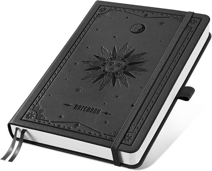 EMSHOI Dotted Journal Notebook, 192 Pages, A5 Size (5.7'' x 8.3'')