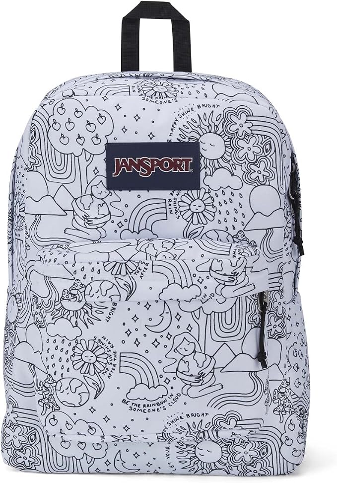 JanSport SuperBreak One Backpacks - Durable, Lightweight Bag with 1 Main Compartment, Front Utility Pocket with Built-in Organizer - Premium Backpack, Diy Color Me