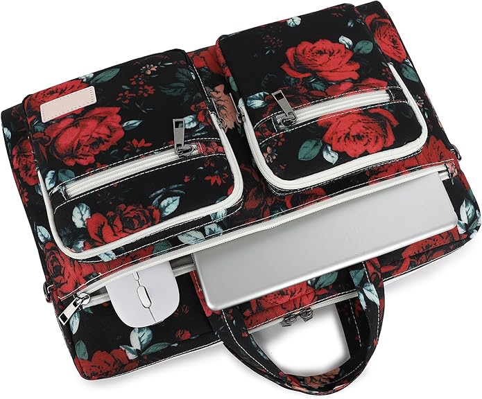 DACHEE Laptop Shoulder Bag for 15 Inch/15.6 Inch Macbook Pro