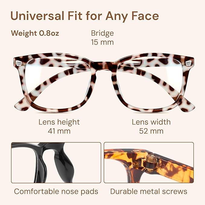 Gaoye Stylish Eyewear Frame Accessories - Blue Light Glasses for Woman - Computer Glasses for Blue Light Blocking