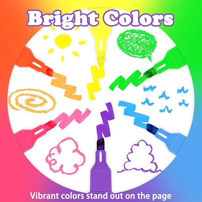 Piochoo Highlighters Assorted Color Fluorescent,30Pcs Highlighters Bulk | Chisel Tip,Neon Colors,Non-Toxic, Quick-Drying,for Journaling Planner Notes ,Office,Back to School Supplies