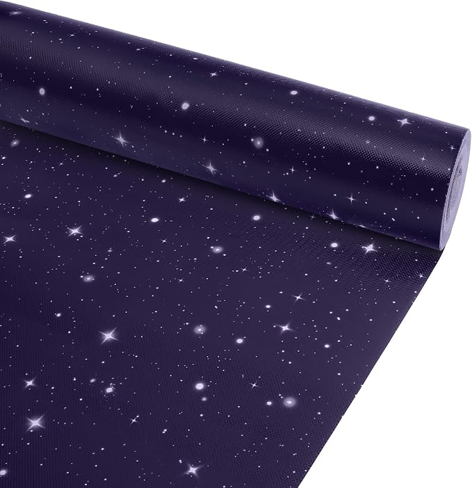 Outer Space Bulletin Board Roll Non-Woven Fabric Poster 15.7" x65.6ft