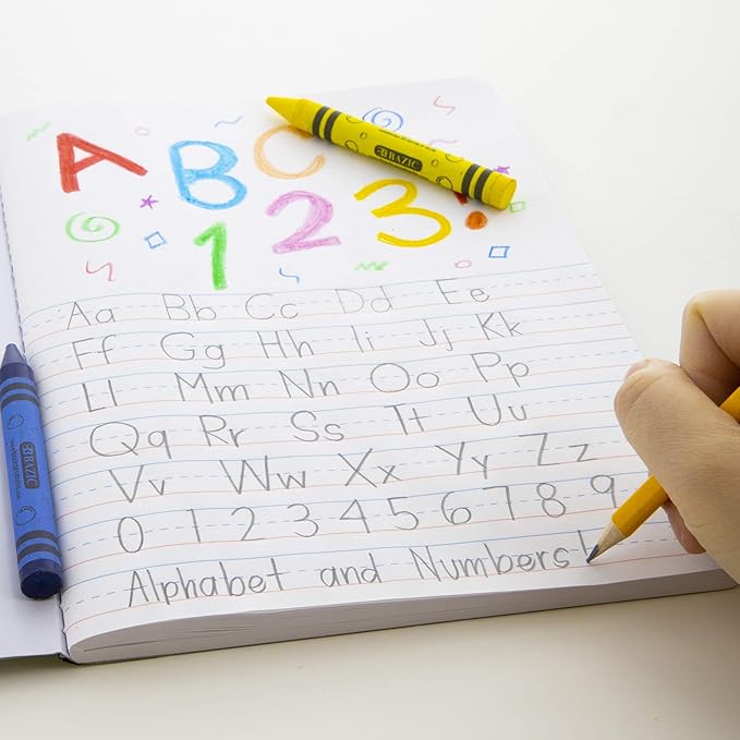 BAZIC PRODUCTS Primary Journal, 100 Sheets, Grades K-2, 6-Pack