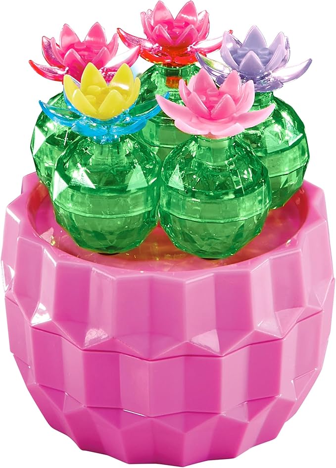 Cra-Z-Art Crystal Gem Creations Jewel Succulents Kit by RoseArt, 175+ Pieces, Great for Adults, Tweens and Children Ages 8+