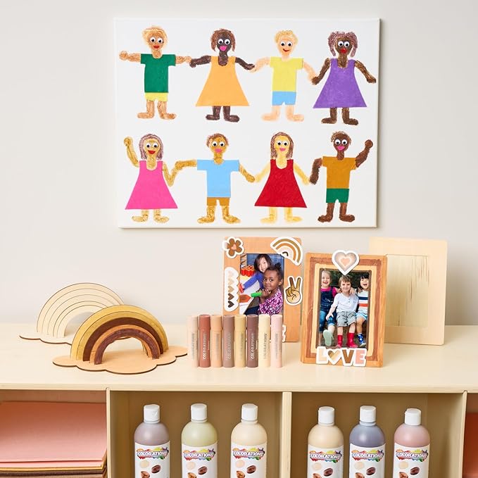COLORS LIKE ME TEMPERA PAINT STICKS - 8 COLORS