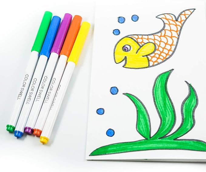 Color Swell Bulk Markers - 18 Packs 8 per Pack (144 Total) - Super Tip Bulk Markers