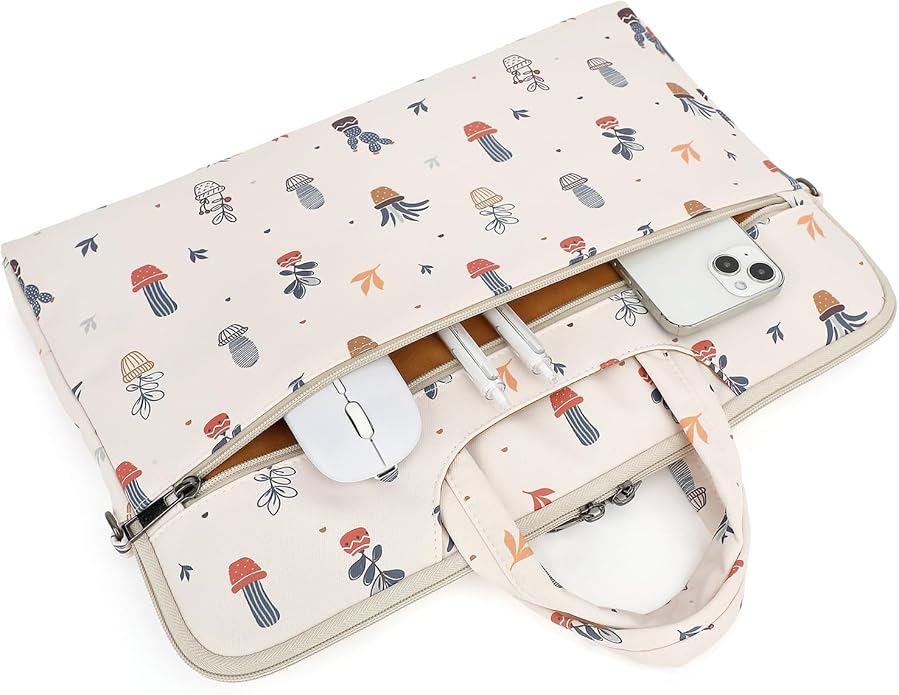 DACHEE Laptop Shoulder Bag for 15 Inch/15.6 Inch Macbook Pro