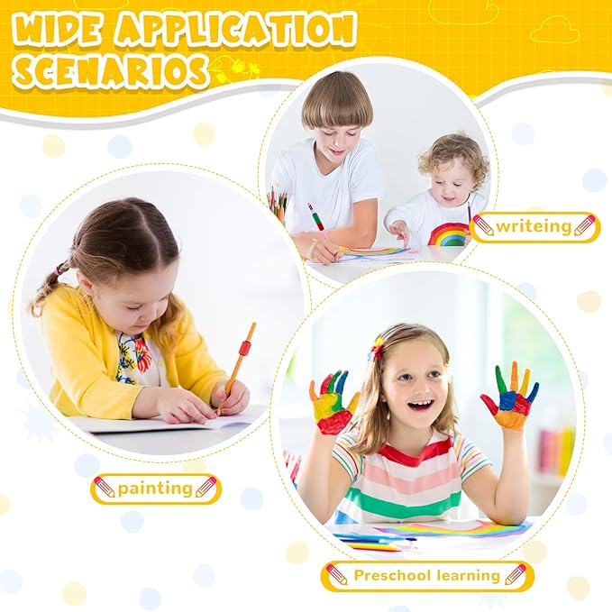 20 Pcs Pencil Weights Handwriting Aid for Children 0.7/0.5/0.35/0.2 oz Adjustable Weights Kit for Kid, or Special Need Improve Penmanship for Autism, Quivers, or Fine Motor Skill Disability