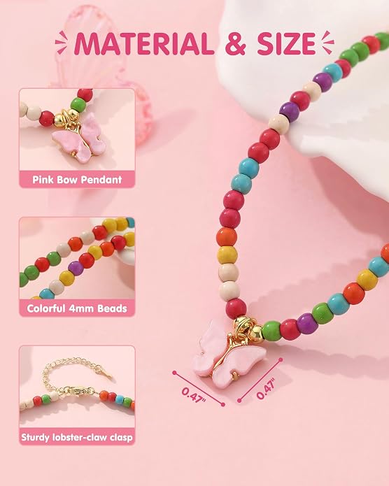 Butterfly Necklace First Day Of Preschool Kindergarten Gift For Girl