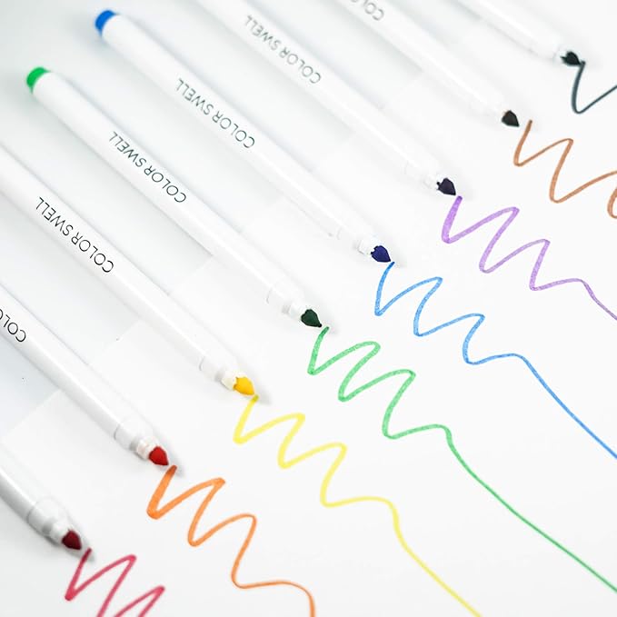 Color Swell Washable Bulk Markers Pack 36 Boxes of 8 Vibrant Colors Each (288 Total Super Tip Markers) for Classrooms, Parties, Donations, Home