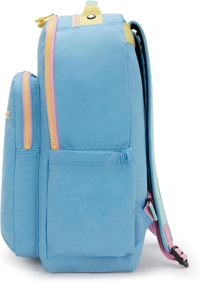 Kipling Women's Seoul 15" Laptop Backpack, Durable, Roomy with Padded Shoulder Straps, Built-In Protective Sleeve