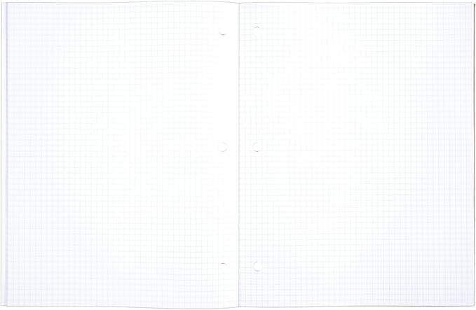 Mead Graph Paper Pad, Quadrille, 5 Squares per Inch, 11" x 8-1/2", 20 Sheets, 1 Pack (19030)