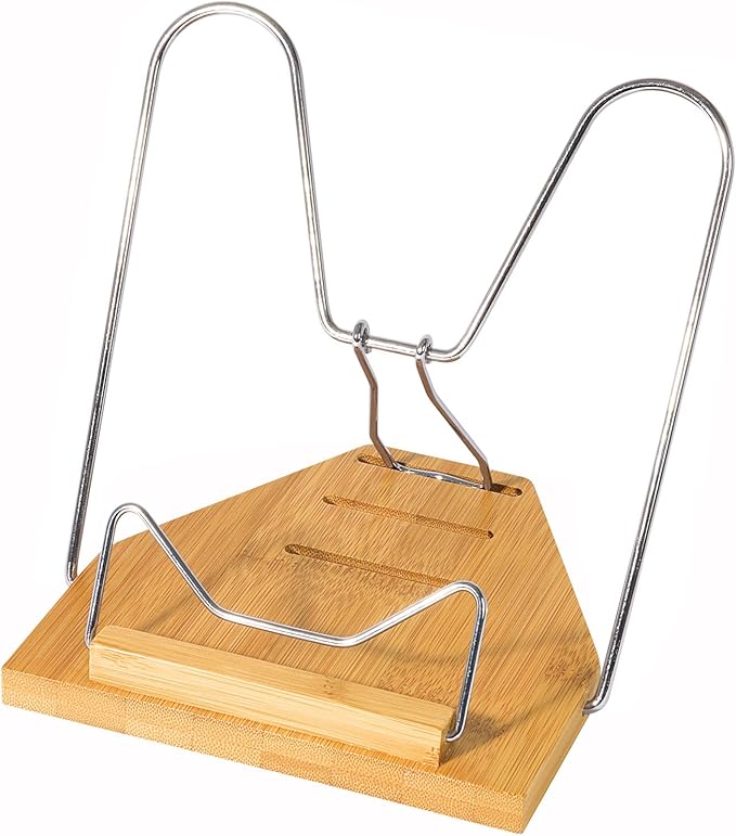 WEDO 211 407 Bamboo Book Stand - Brown
