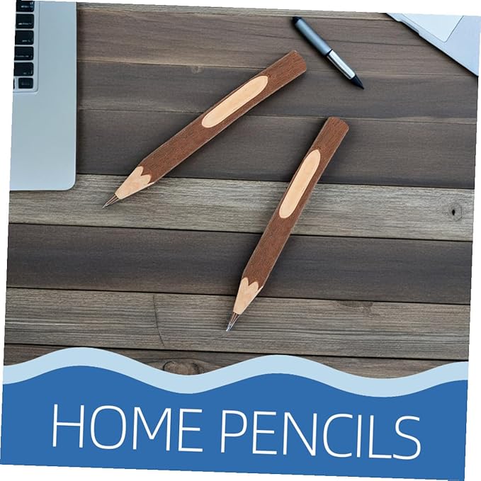 Wooden Ballpoint Pens Tree Bark Texture 13cm Natural Branch Writing Pens Biodegradable 10pcs Portable Office School Supplies