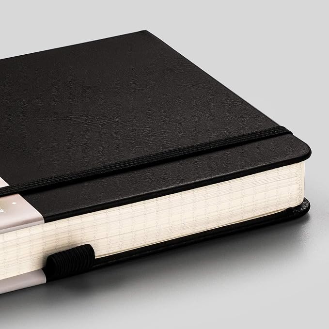 EMSHOI Graph Grid Journal Notebook, 256 Pages, A5 Size (5.7'' x 8.3'')