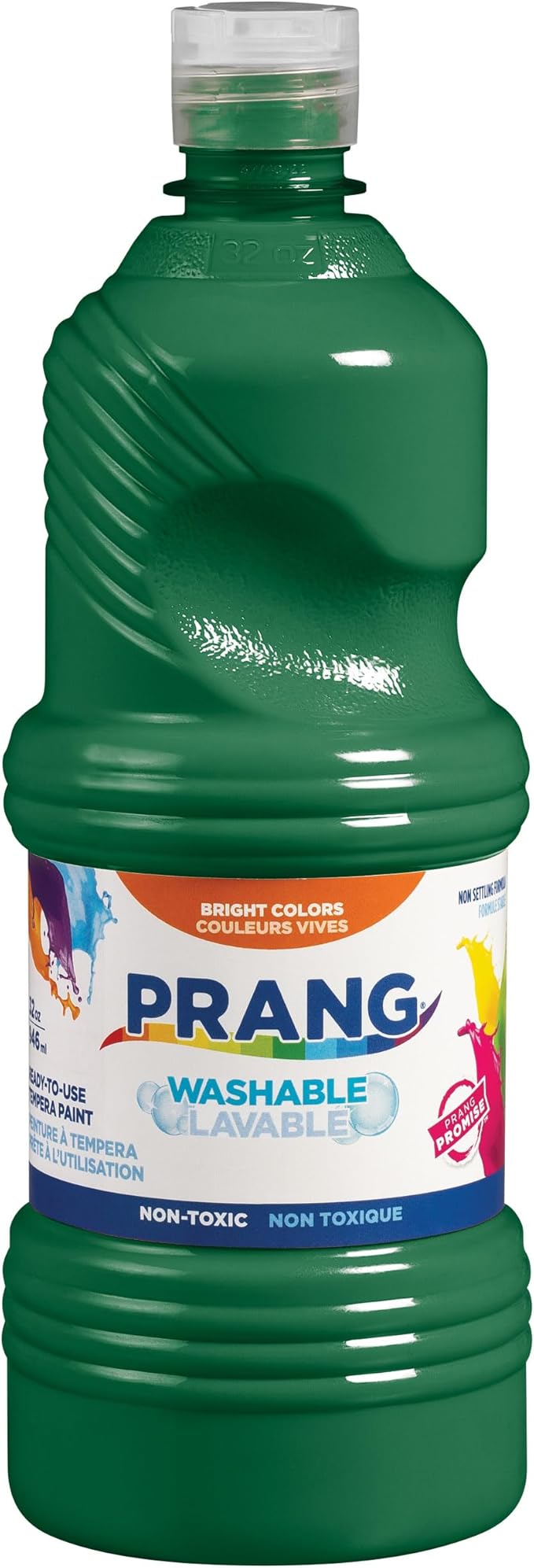 Prang Washable Tempera Paint, Green, 32 Oz., 1 Count