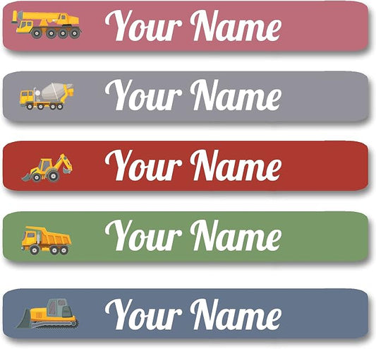 100 Pcs Personalized Labels for Kids School Supplies Waterproof, Custom Name Stickers Kids Labels for Travel, Daycare, Stationery
