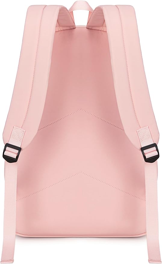 School Backpack for Teen Girls Women Laptop Backpack College Bookbags Middle School Travel Work Commuter Back Pack(Pink)