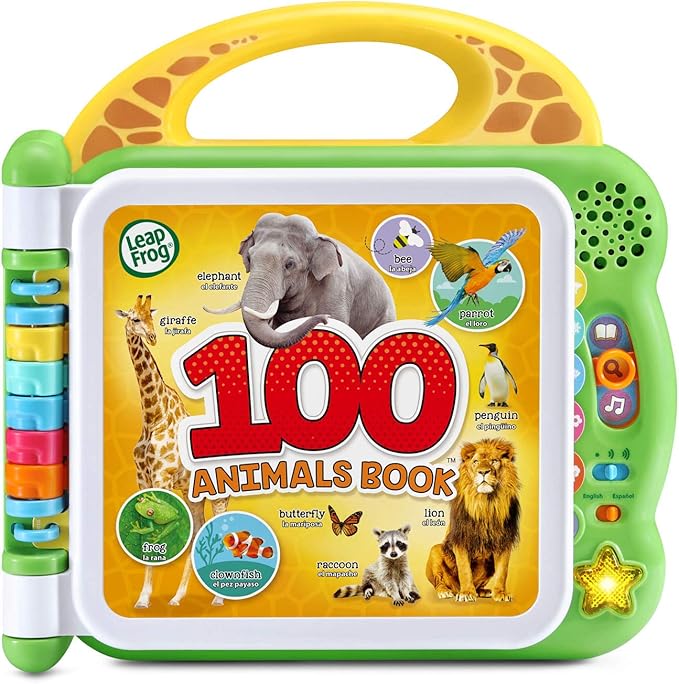 LeapFrog 100 Animals Book, Green