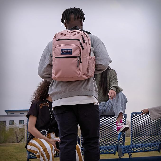 JanSport Laptop Backpack - Computer Bag with 2 Compartments, Ergonomic Shoulder Straps, 15” Laptop Sleeve, Haul Handle - Book Rucksack - Batik Wash