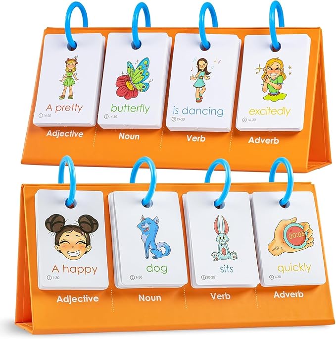 Alened Sentence Building for Kids, Speech Therapy Toys for Toddlers 3-4, Learn to Read Phonics Games, Special Education Homeschool Classroom Supplies