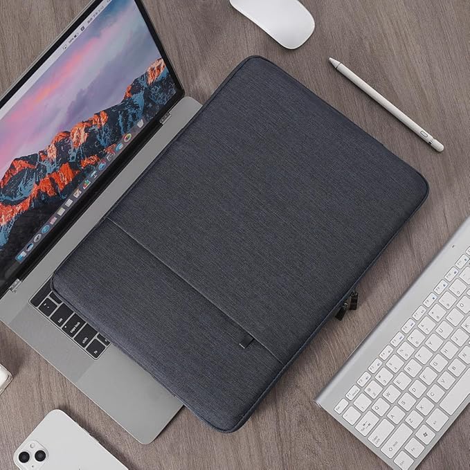 NIDOO 15-16 inch Laptop Sleeve Case Protective Computer Cover for 16" MacBook Pro M4 M3 M2 / 15" Surface Laptop 5 6 7/Latitude 5540/16 inch Dell 16 Plus / 16" Lenovo ThinkPad L16 E16/ HP EliteBook