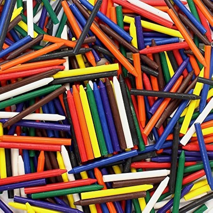 Premium Crayons Bulk - Master Case of 1620 (in 9 Colors) for Crafting ** NO Paper Wrapper ** Safety Tested Compliant with ASTM D-4236! **