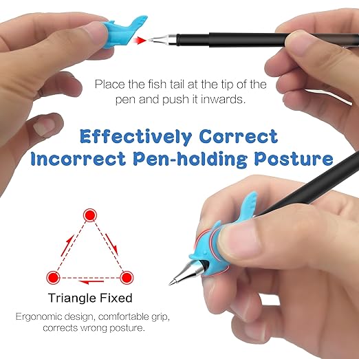 Magic Pens & Refills for Grooved Handwriting Workbooks, Magic Ink Pen for Grooved Handwriting Practice for Kids or Grooved Writing Books 3-5, Disappearing Ink Pens for Handwriting Book.