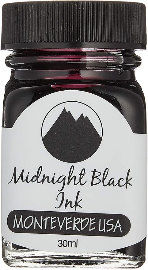 Monteverde USA Ink with ITF Technology, 30 ml Midnight Black (G309MB)
