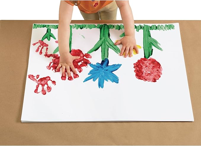 Colorations Washable Finger Paint for Kids, Each 16 fl oz, 4 Colors, Non-Toxic Paint, Kids Finger Paint,Sensory Finger Paint, Kids Paint, Hand Painting, Kids Fingerpaint, Finger Paint for Toddlers
