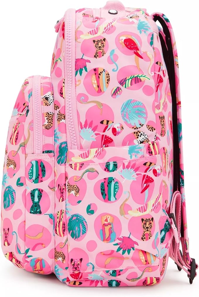 Kipling Women's Seoul 15" Laptop Backpack, Durable, Roomy with Padded Shoulder Straps, Built-In Protective Sleeve