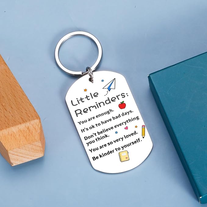 School Supplies for Kids First Day of School Gifts Back to Schools Supplies for Teen Girls Boys off to College Gifts for Him Her College Dorm Room Essentials for Guys White Elephant Keychain Christmas