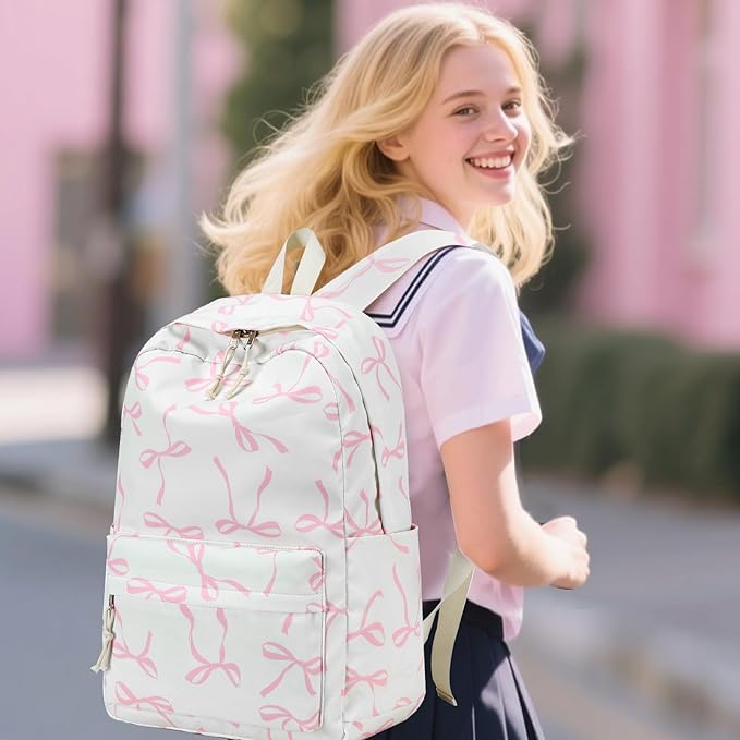 School Backpack for Teen Girls Women Laptop Backpack College Bookbags Middle School Travel Work Commuter Back Pack