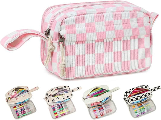 Bluboon Big Capacity Pencil Case Pencil Pouch Pen Case School Supplies Cute Pencil Box Pencil Bag for Teen Girls Boys Women Man