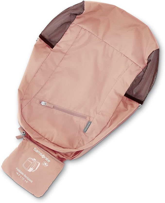 Samsonite Foldaway Backpack, Dusty Rose