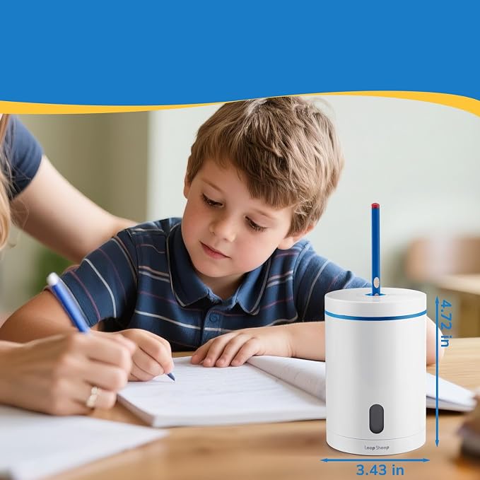 Fully Automatic Electric Pencil Sharpener, Rechargeable