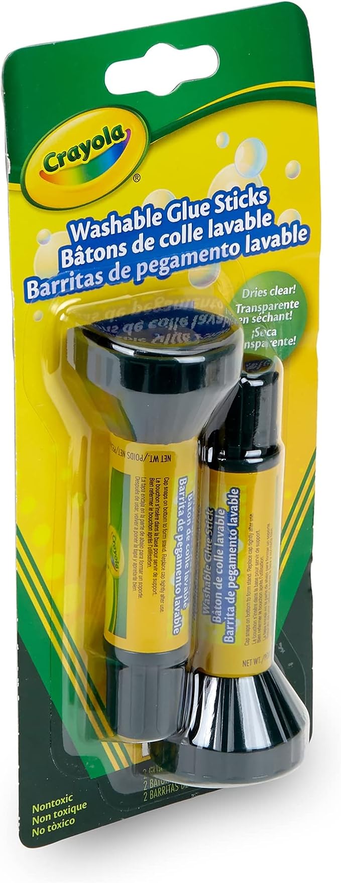 Crayola Glue Stick Set, School Supplies, 2 Count, Each .29oz