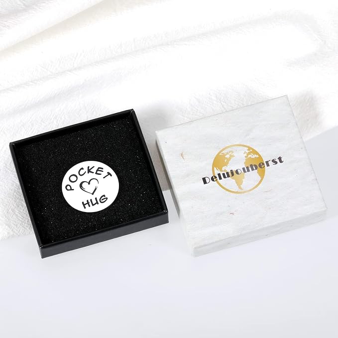 College Essentials for Guys Teens, Back to School Gifts for Boys Girls, Back to School Supplies, Motivational Gifts for Son Daughter, Pocket Hug Token Gift for 20 Year Old Male Christmas