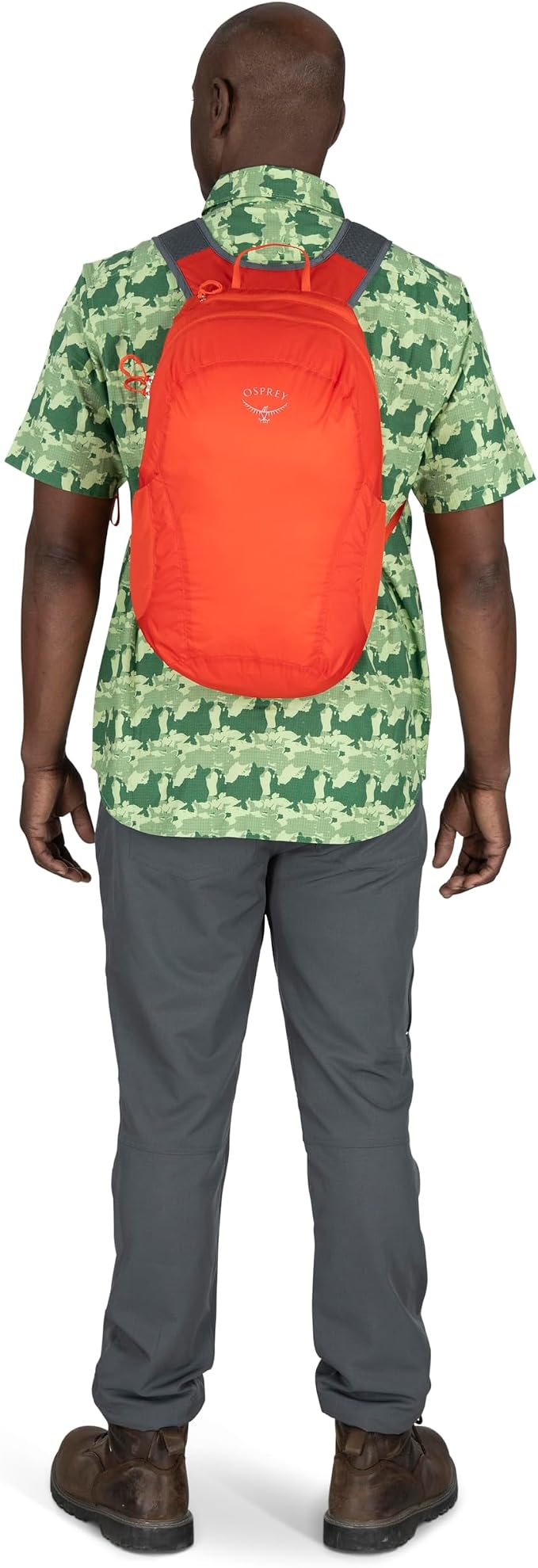 Osprey Ultralight Collapsible Stuff Pack, Green OS | travel organizer, packing cube, toiletry bag, carry on accessory, Green color, OS size