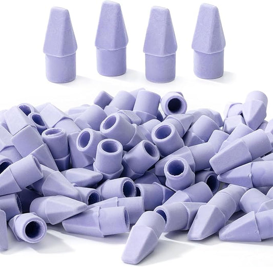 Mr. Pen- Pencil Erasers Toppers, 120 Pack, Purple, Erasers for Pencils, Pencil Top Erasers, Pencil Eraser