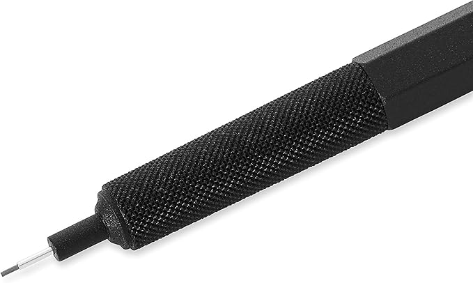 rOtring 600 Mechanical Pencil, 0.5mm, Black Barrel - For Writing, Drafting, Engineering, Architecture Professionals