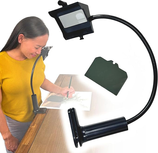 LUCY Mini Drawing Tool by Draw LUCY | Camera Lucida Drawing Accessory for Painting | LUCY Drawing Projector for Artists | Artistic Aid - Drawing Tool for Artists…