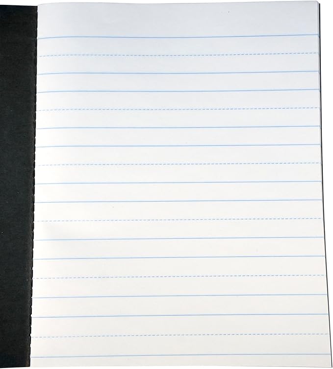 School Smart Skip-A-Line Ruled Composition Book, Grade 1, Green, 48 Pages