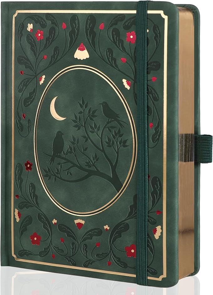 TIEFOSSI B5 Dotted Journal, 160 GSM Dot Grid Notebook for Women Men