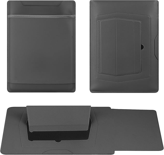 HoYiXi 15-15.6" Laptop Sleeve-Compatible with MacBook Pro 16/15.4'' MacBook Pro 15, Mac Air 15 - Waterproof Soft 15 16 inch pc case for H P, Dell, Acer, Asus,15 inch Laptop case,Grey