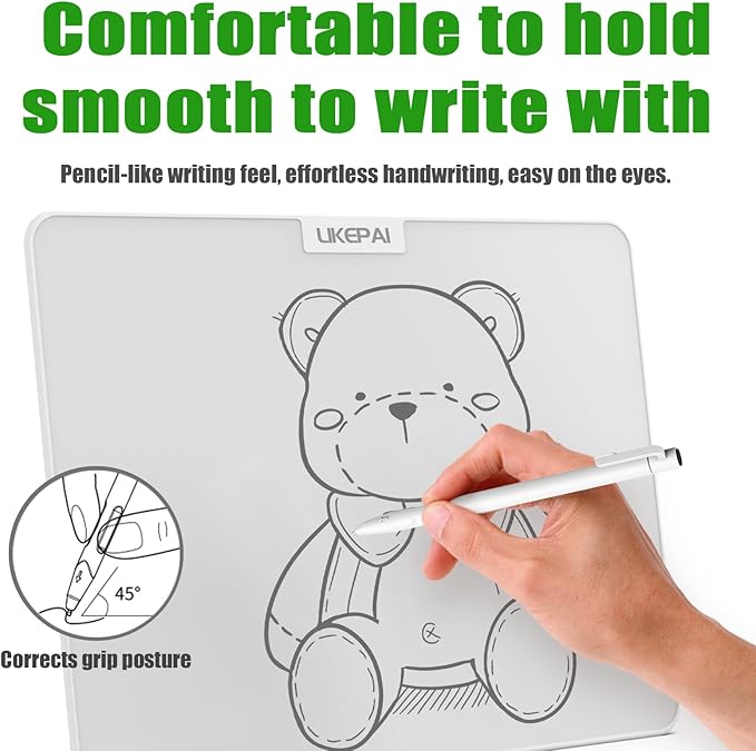 15 Inch Magic Whiteboard, No-Consumable Erasable Board, Dust-Free Power-Free Waterproof Shockproof Eye-Caring Panel | Ideal for Office, Classroom, Remote Work, Replace LCD & Desktop Whiteboard